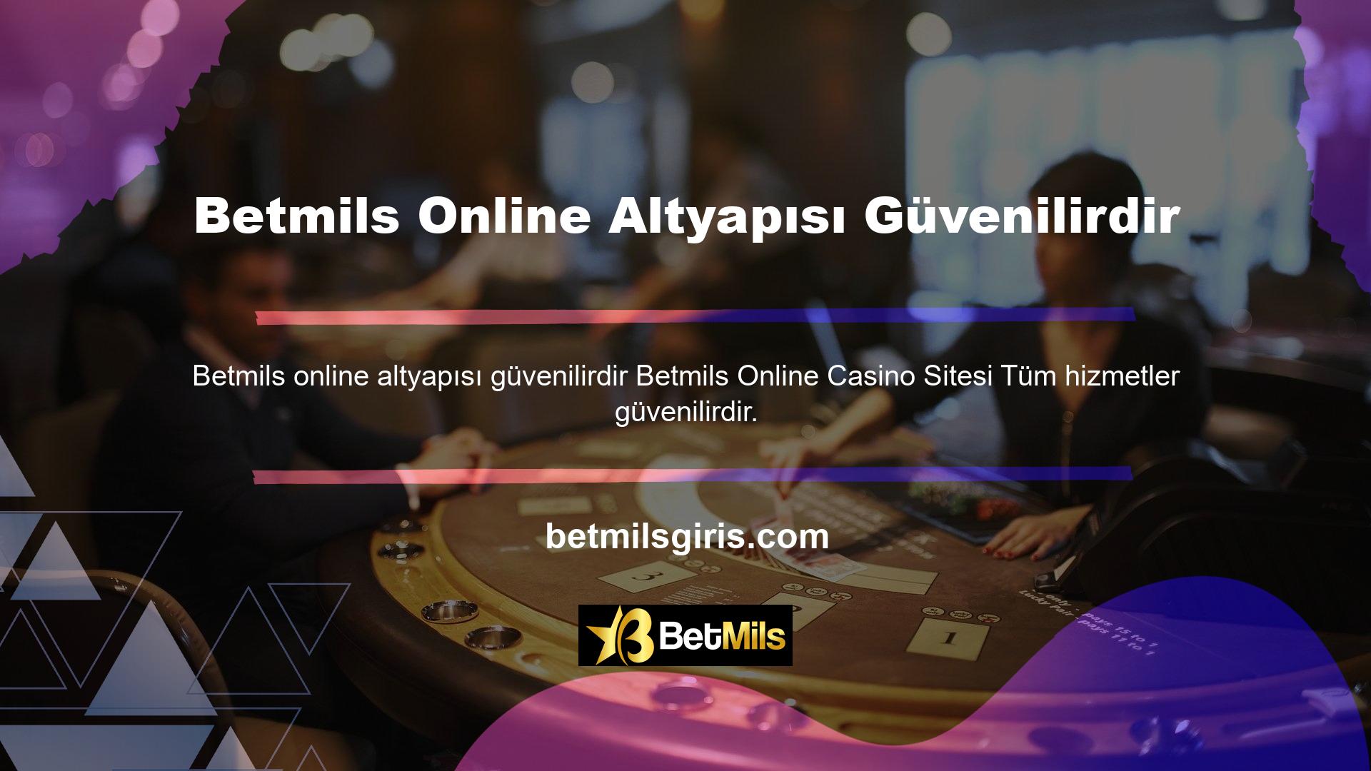 Live Betmils çevrimiçi altyapısı, üyelerine çok çeşitli profesyonel spor bahis seçenekleri sunan güvenilir bir bahis sitesi olarak başladı